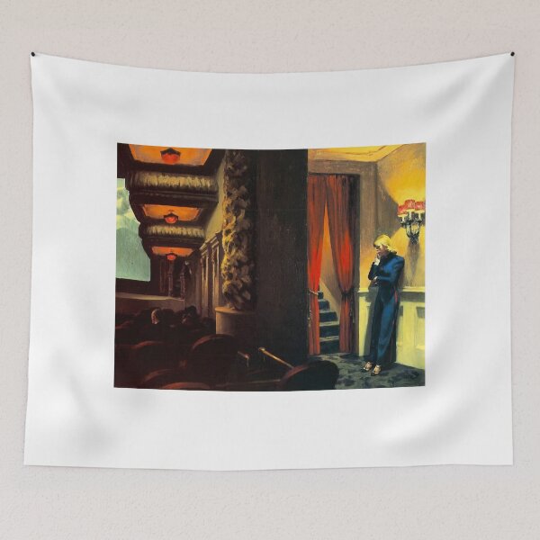 Item preview, newyork movie edward hopper artwork designed and sold by Amy-Hamilton.