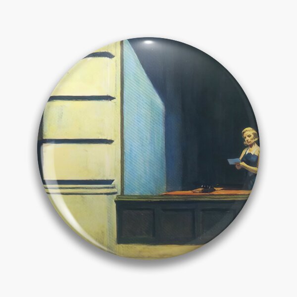 Item preview, new york office edward hopper artwork designed and sold by Amy-Hamilton.