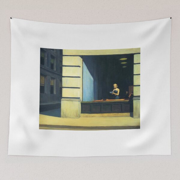 Item preview, new york office edward hopper artwork designed and sold by Amy-Hamilton.