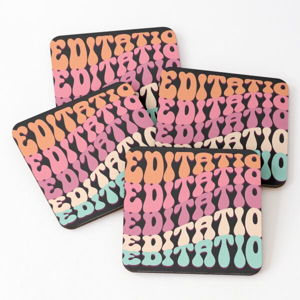 Item preview, Colorful Meditation Mantra" - Vibrant Mindfulness designed and sold by RaveNamaste.