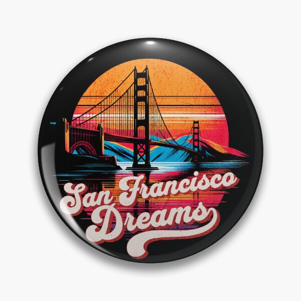Item preview, Golden Gate Bridge San Francisco Dreams Design designed and sold by RedDesignSyc.