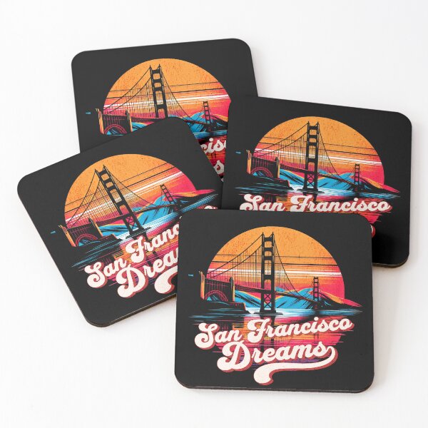 Item preview, Golden Gate Bridge San Francisco Dreams Design designed and sold by RedDesignSyc.