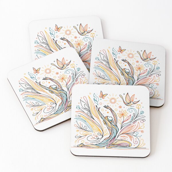 Item preview, Radiant Energy - Yoga's Celebration designed and sold by figouraArtstic.