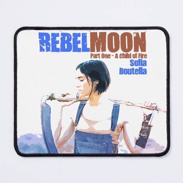 Item preview, Sofia Boutella in Rebel Moon: A Child of Fire graphic illustration designed and sold by ironpalette.