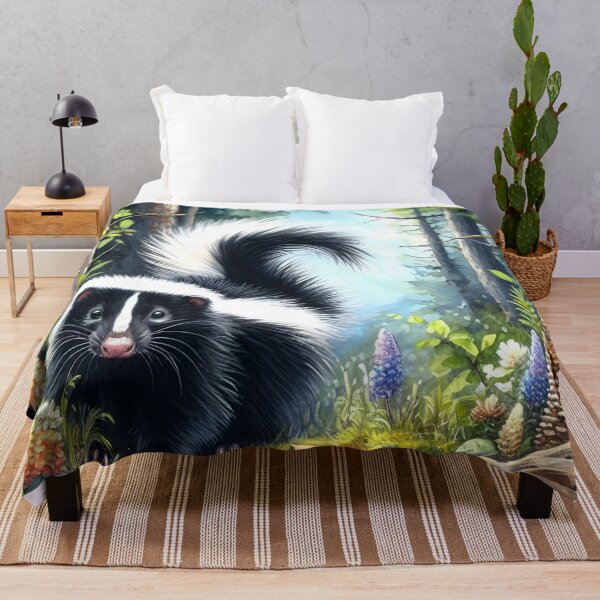 Item preview, Skunk animal art designed and sold by RubisLeaf.