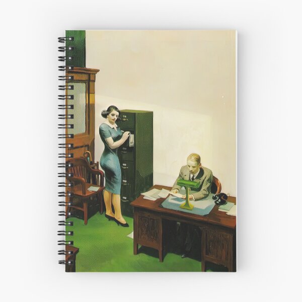 Artikelvorschau, Büro bei Nacht von Edward Hopper entworfen und verkauft von Amy-Hamilton.