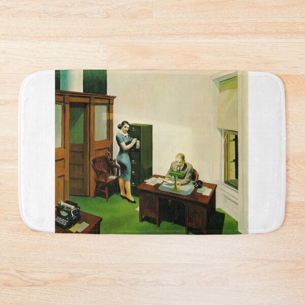 Item preview, office at night by edward hopper designed and sold by Amy-Hamilton.