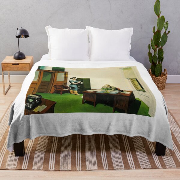 Item preview, office at night by edward hopper designed and sold by Amy-Hamilton.