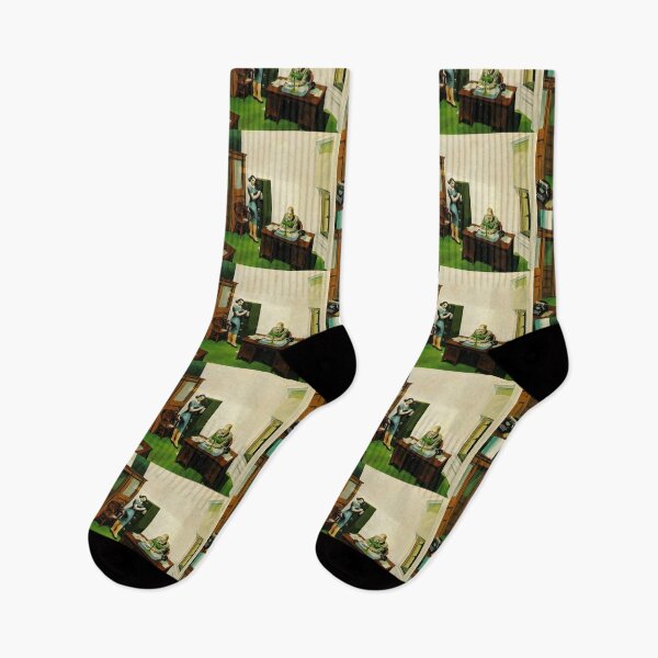 Item preview, office at night by edward hopper designed and sold by Amy-Hamilton.