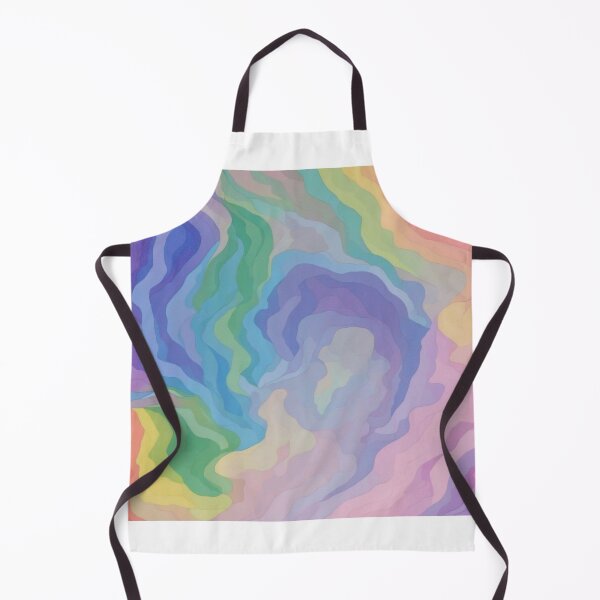 Item preview, wave rainbow line , 7 colors designed and sold by chathai.