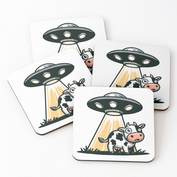 Item preview, ufo cow designed and sold by RedHDesign.