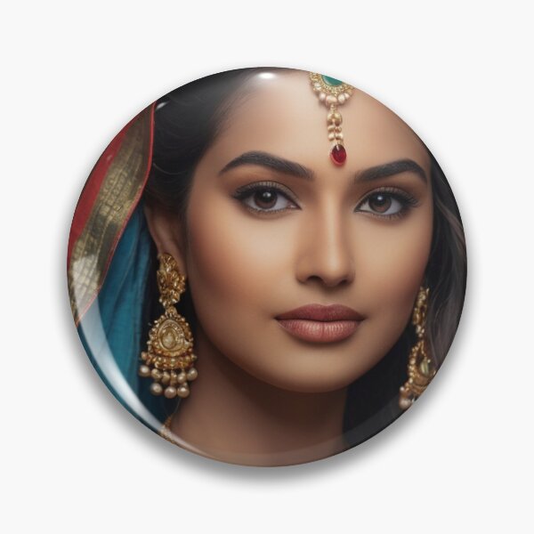 Item preview, Veiled Elegance | Anxious Indian Princess designed and sold by Rothnaric.