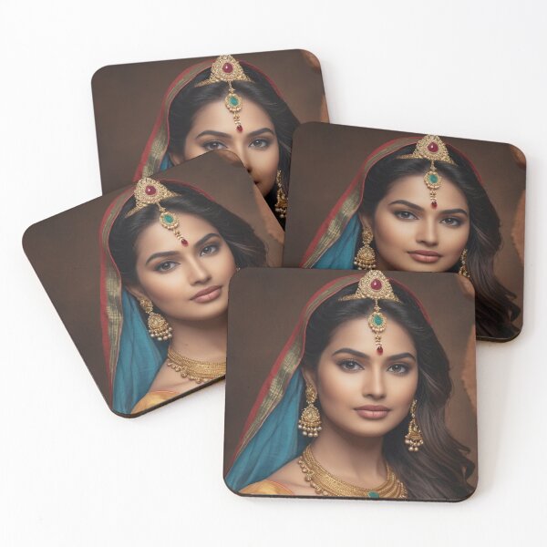 Item preview, Veiled Elegance | Anxious Indian Princess designed and sold by Rothnaric.