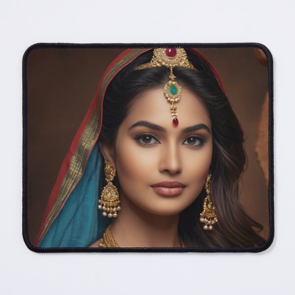 Item preview, Veiled Elegance | Anxious Indian Princess designed and sold by Rothnaric.