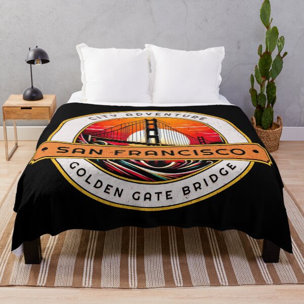 Item preview, Golden Gate Bridge San Francisco Circle Design designed and sold by RedDesignSyc.