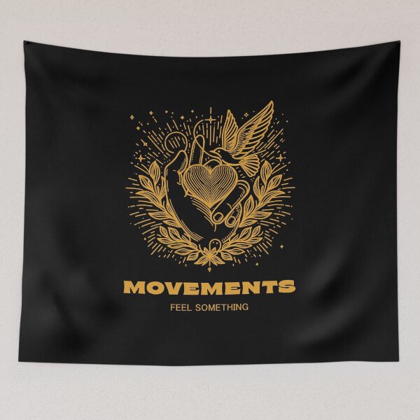 Item preview, Movements band T-shirt designed and sold by mevvo.