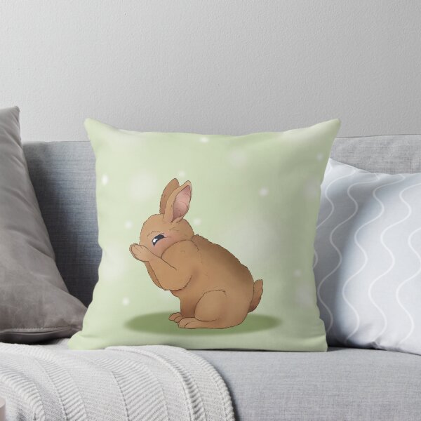 Item preview, Shy orange bunny designed and sold by dinosaphira99.