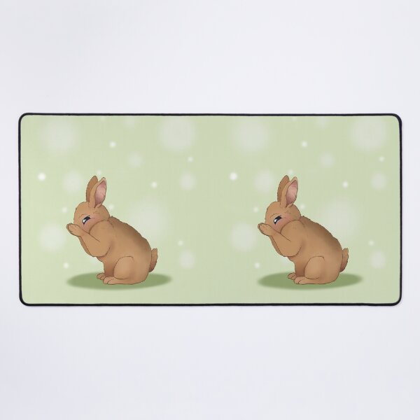 Item preview, Shy orange bunny designed and sold by dinosaphira99.