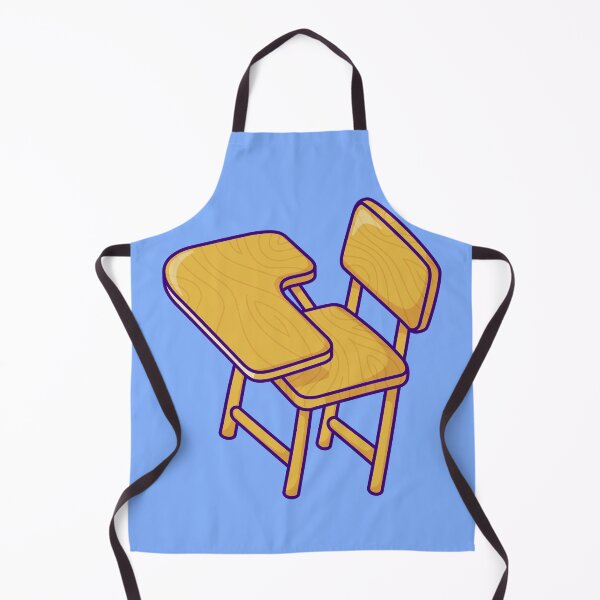 Item preview, Study Haven: Cartoon Vector Icon of Desk and Chair designed and sold by hjian8219.