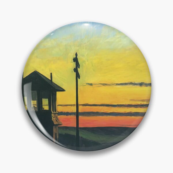 Item preview, Edward Hopper railroad sunset edward hopper paintings  designed and sold by Amy-Hamilton.