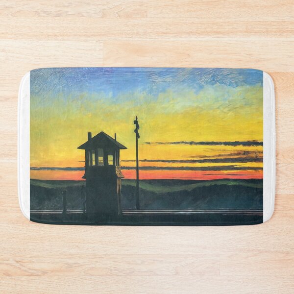 Item preview, Edward Hopper railroad sunset edward hopper paintings  designed and sold by Amy-Hamilton.