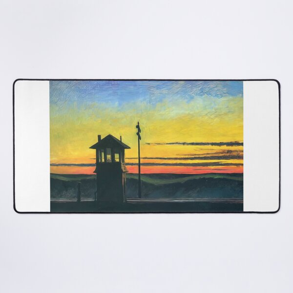 Item preview, Edward Hopper railroad sunset edward hopper paintings  designed and sold by Amy-Hamilton.