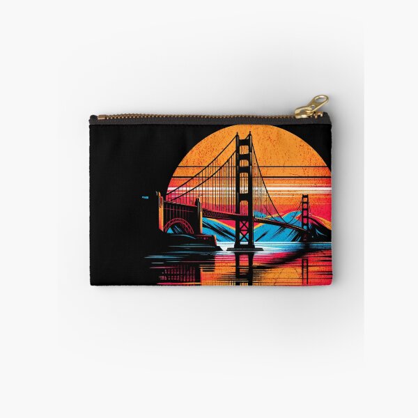 Item preview, Golden Gate Bridge San Francisco Circle Design designed and sold by RedDesignSyc.