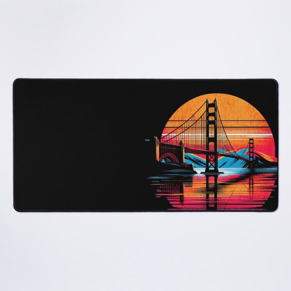 Item preview, Golden Gate Bridge San Francisco Circle Design designed and sold by RedDesignSyc.