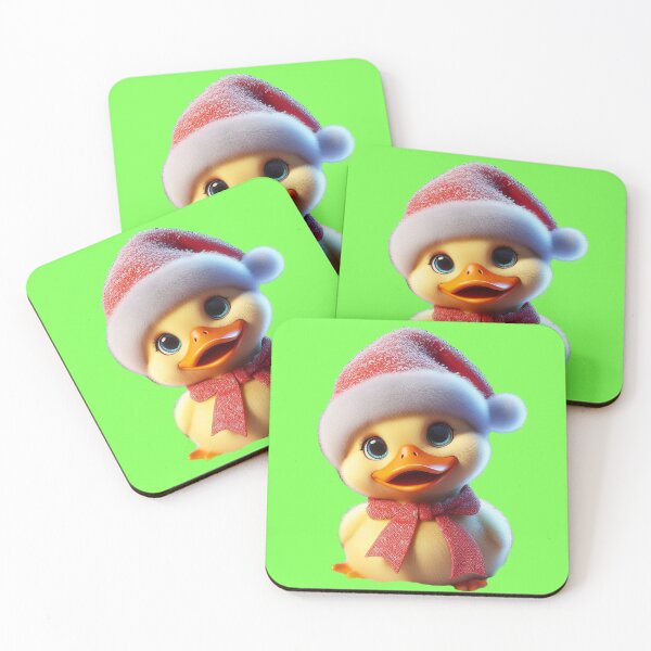 Item preview, Adorable Little Chritmas Duck designed and sold by DigiDreamyArt.