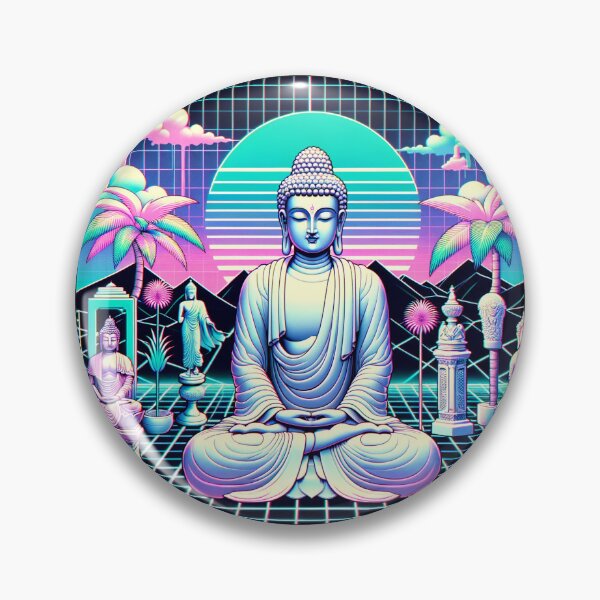 Item preview, VAPORWAVE LORD BUDDHA designed and sold by mahaprint.