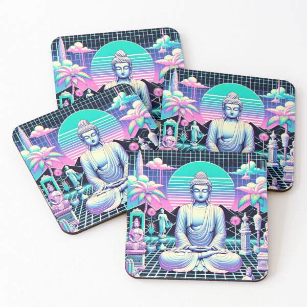 Item preview, VAPORWAVE LORD BUDDHA designed and sold by mahaprint.