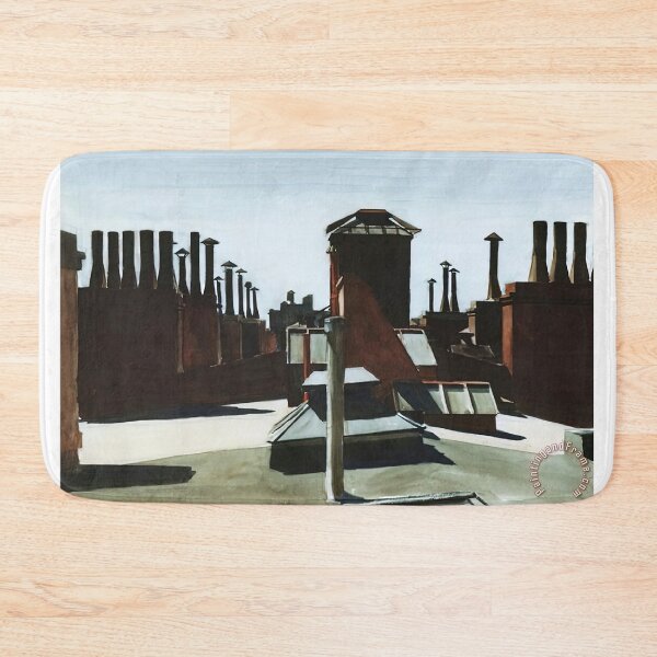 Item preview, roofs of washington by edward hopper designed and sold by Amy-Hamilton.
