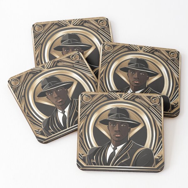 Item preview, Terrance art deco man  designed and sold by EclecticDen.