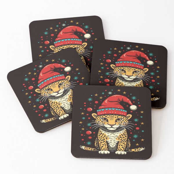 Item preview, Christmas Cheetah designed and sold by creativellashop.