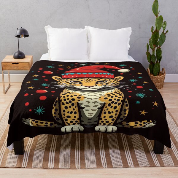 Item preview, Christmas Cheetah designed and sold by creativellashop.
