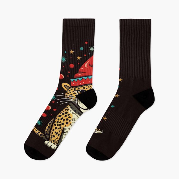 Item preview, Christmas Cheetah designed and sold by creativellashop.