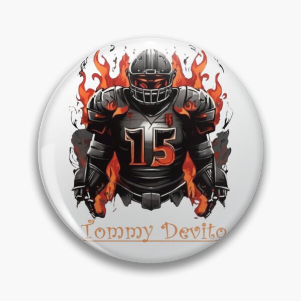 Item preview, Tommy Devito 15 on fire designed and sold by sami88art.