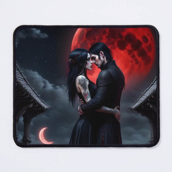 Item preview, Vampire  couple, gothic love designed and sold by GothicRubette.