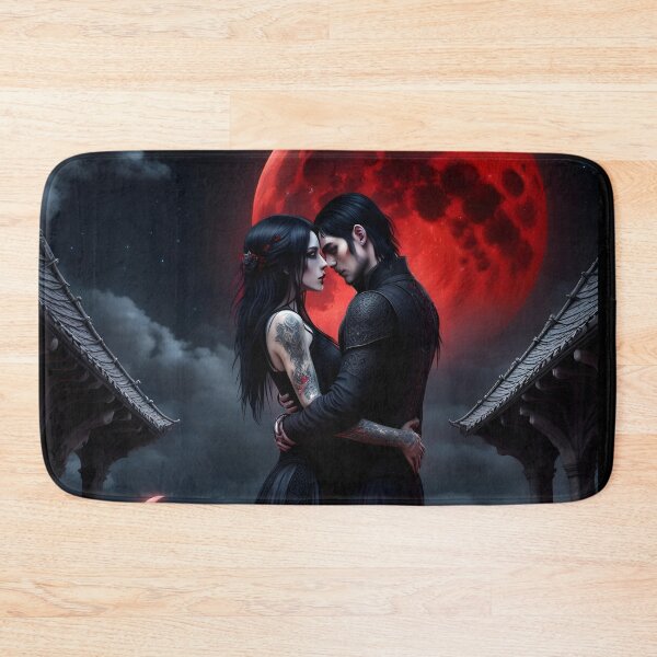 Item preview, Vampire  couple, gothic love designed and sold by GothicRubette.