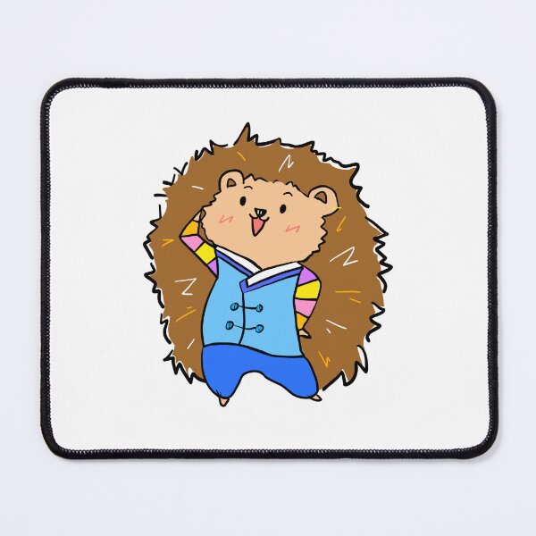 Item preview, Hedgehog Character "neumreum" in Colorful Hanbok designed and sold by s-ton.