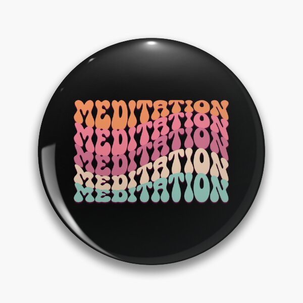 Item preview, Colorful Meditation Mantra" - Vibrant Mindfulness designed and sold by RaveNamaste.