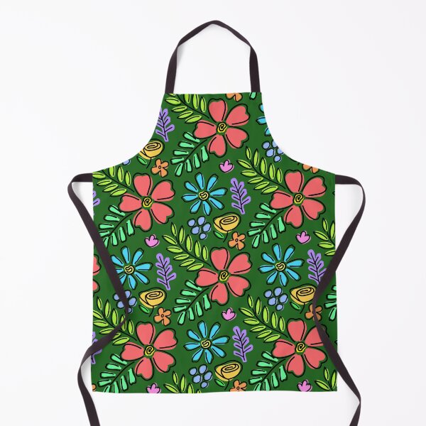 Item preview, Mural floral garden pattern designed and sold by Charmy Design.