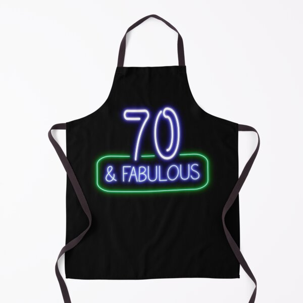 Item preview, Funny 70th Birthday Quote | 70 and Fabulous designed and sold by AgataMaria.