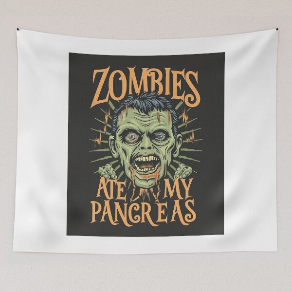Item preview, Zombies at my pancreas T-Shirt,  T1D Diabetic diabetes awareness, diabetes awarness gift t-shirt, funny diabetic gift  designed and sold by Footy Frenzy.