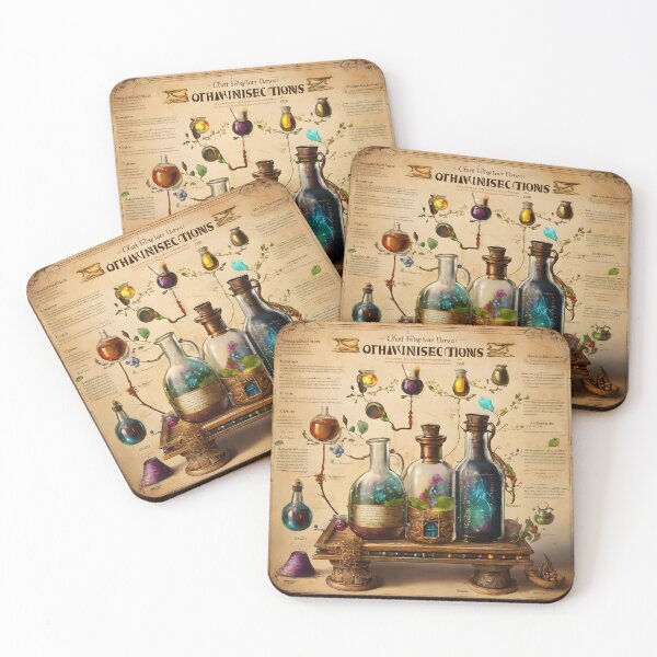 Item preview, A Guide to Potions 10 designed and sold by FeatheredWolf.