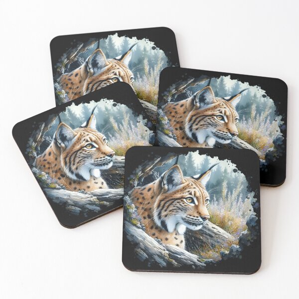 Item preview, Lynx animal art designed and sold by RubisLeaf.