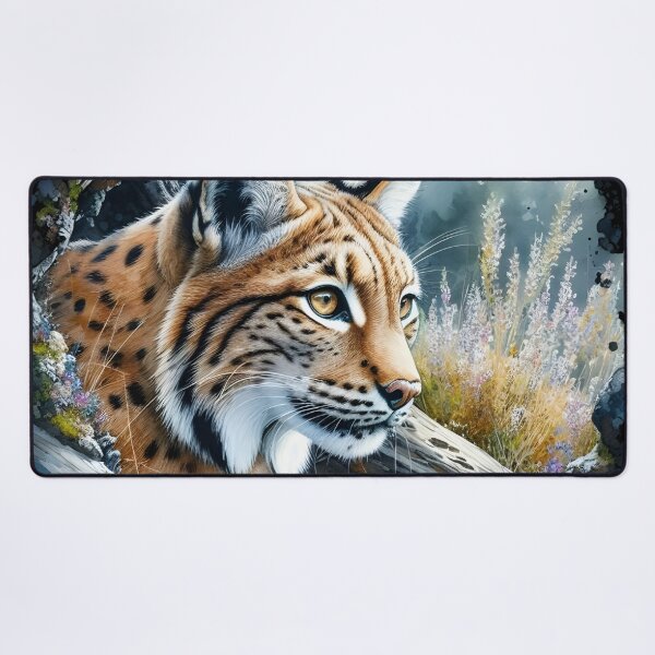 Item preview, Lynx animal art designed and sold by RubisLeaf.