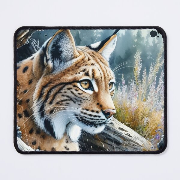 Item preview, Lynx animal art designed and sold by RubisLeaf.