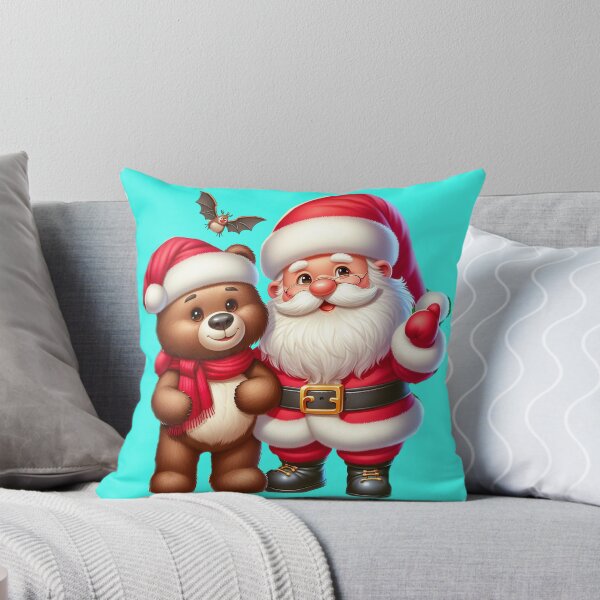 Item preview,  Adorable Santa And Baby Bear designed and sold by DigiDreamyArt.