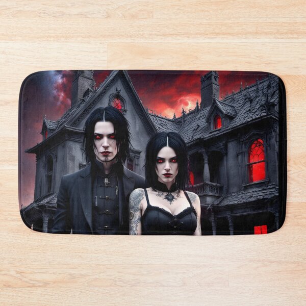 Item preview, Vampire  couple, gothic love designed and sold by GothicRubette.